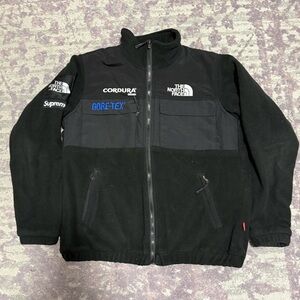 Supreme x North Face Black Expedition Fleece